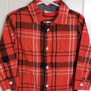 Gymboree boys button down long sleeve shirt